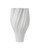 Currey and Company - 1200-1005 - Vase - Whorl - White