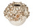 Currey and Company - 1200-1053 - Vase - Tidala - Milky White