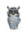 Currey and Company - 1200-1076 - Sculpture - Mina the Owl - Blue/White/Black