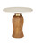 Currey and Company - 3000-0335 - Entry Table - Tassel - Morel Brown/Natural/Brushed Brass