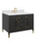 Currey and Company - 3800-0020 - Vanity with Rectangular Undermount Sink - Verona - Black/Natural/White/Champagne