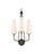 Currey and Company - 5000-0303 - LED Wall Sconce - Hennin - Polished Antique Brass/Oil Rubbed Bronze
