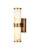Currey and Company - 5800-0076 - LED Wall Sconce - Brenham - Natural/Vintage Brass