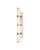 Currey and Company - 5800-0080 - LED Wall Sconce - Brenham - Natural/Nickel
