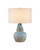 Currey and Company - 6000-1054 - One Light Table Lamp - Catania - Antique Blue Drip