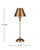 Rowsay One Light Table Lamp (6000-1059)