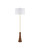 Lathe One Light Floor Lamp (8000-0175)