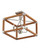 Boyd Four Light Semi-Flush Mount (9000-1284)