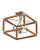 Boyd Four Light Semi-Flush Mount (9000-1284)