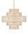 Currey and Company - 9000-1331 - 12 Light Chandelier - Spring Flower - Frosted/Brass