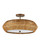 Antibes Three Light Semi-Flush Mount (9000-1347)