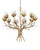 Star Magnolia Ten Light Chandelier (9000-1359)