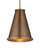 Currey and Company - 9000-1366 - One Light Pendant - Seafarer - Antique Brass/Clear