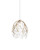 Currey and Company - 9000-1387 - One Light Pendant - Banyan - Antique Brass/Clear/Silver