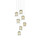 Currey and Company - 9000-1397 - Seven Light Pendant - Polpo - Green/Silver