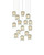 Currey and Company - 9000-1398 - 15 Light Pendant - Polpo - Green/Silver