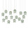 Polpo 15 Light Pendant (9000-1399)