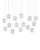 Polpo 15 Light Pendant (9000-1407)