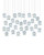 Currey and Company - 9000-1416 - 30 Light Pendant - Polpo - Blue/Silver