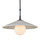 Currey and Company - 9500-0020 - One Light Pendant - Bothy - Natural/Black/Frosted White