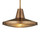 Currey and Company - 9500-0026 - One Light Pendant - Mariner - Antique Brass/Clear