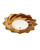 Currey and Company - 9999-0080 - LED Flush Mount - Asterisk - Contemporary Gold Leaf/Contemporary Gold/Opaque White