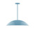 manufacturer_finish:Light Blue|manufacturer_glass:24 inch Plateau|light_source:Incandescent or LED equivalent|light_output:Unspecified|color_temperature:Unspecified|cri:Unspecified
