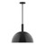 manufacturer_finish:Black|manufacturer_glass:18 inch Ray|light_source:Incandescent or LED equivalent|light_output:Unspecified|color_temperature:Unspecified|cri:Unspecified