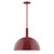 manufacturer_finish:Barn Red|manufacturer_glass:6 inch White Opal Glass Globe|light_source:Incandescent or LED equivalent|light_output:Unspecified|color_temperature:Unspecified|cri:Unspecified