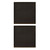 Golden Terrain Wall Decor Set/2 (03502)