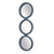 Uttermost - 08323 - Mirror - Going In Circles - Blue-gray