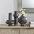 Charcoal Bloom Vases Set/3 (18304)