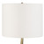 Spiraling One Light Buffet Lamp (30614-1)