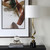 Spiraling One Light Buffet Lamp (30614-1)