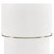 Uttermost - 50338 - Drink Table - Wessex - Brushed Brass