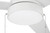 Cozy 52" 3-Blade Ceiling Fan 52" Ceiling Fan (CZY52W3)