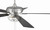 EOS 2 Light Clear Bowl 52" Ceiling Fan 52" Ceiling Fan (ECF201BNK5-BNGW)