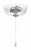 Craftmade - LK2601-2L-BNK - LED Fan Light Kit - Brushed Polished Nickel