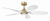 Craftmade - RSL52SBW5 - 52 Ceiling Fan - Rosalie 52 5-Blade Indoor ceiling Fan - Satin Brass