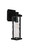 Craftmade - Z2604-MN - One Light Outdoor Wall Lantern - Pyrmont - Midnight