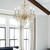 Traditional Crystal Five Light Chandelier (1005-PB-CL-MWP)