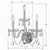 Traditional Crystal Three Light Wall Sconce (1033-CH-CL-MWP)