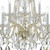 Traditional Crystal Ten Light Chandelier (1110-PB-CL-S)