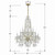 Traditional Crystal Ten Light Chandelier (1110-PB-CL-S)