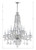 Traditional Crystal 12 Light Chandelier (1114-CH-CL-MWP)