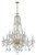 Crystorama - 1114-PB-CL-MWP - 12 Light Chandelier - Traditional Crystal - Polished Brass