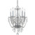 Crystorama - 1129-CH-CL-MWP - Five Light Mini Chandelier - Traditional Crystal - Polished Chrome