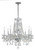 Crystorama - 1138-CH-CL-SAQ - Eight Light Chandelier - Traditional Crystal - Polished Chrome