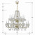 Traditional Crystal 16 Light Chandelier (1139-PB-CL-MWP)