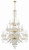 Crystorama - 1156-PB-CL-MWP - 25 Light Chandelier - Traditional Crystal - Polished Brass